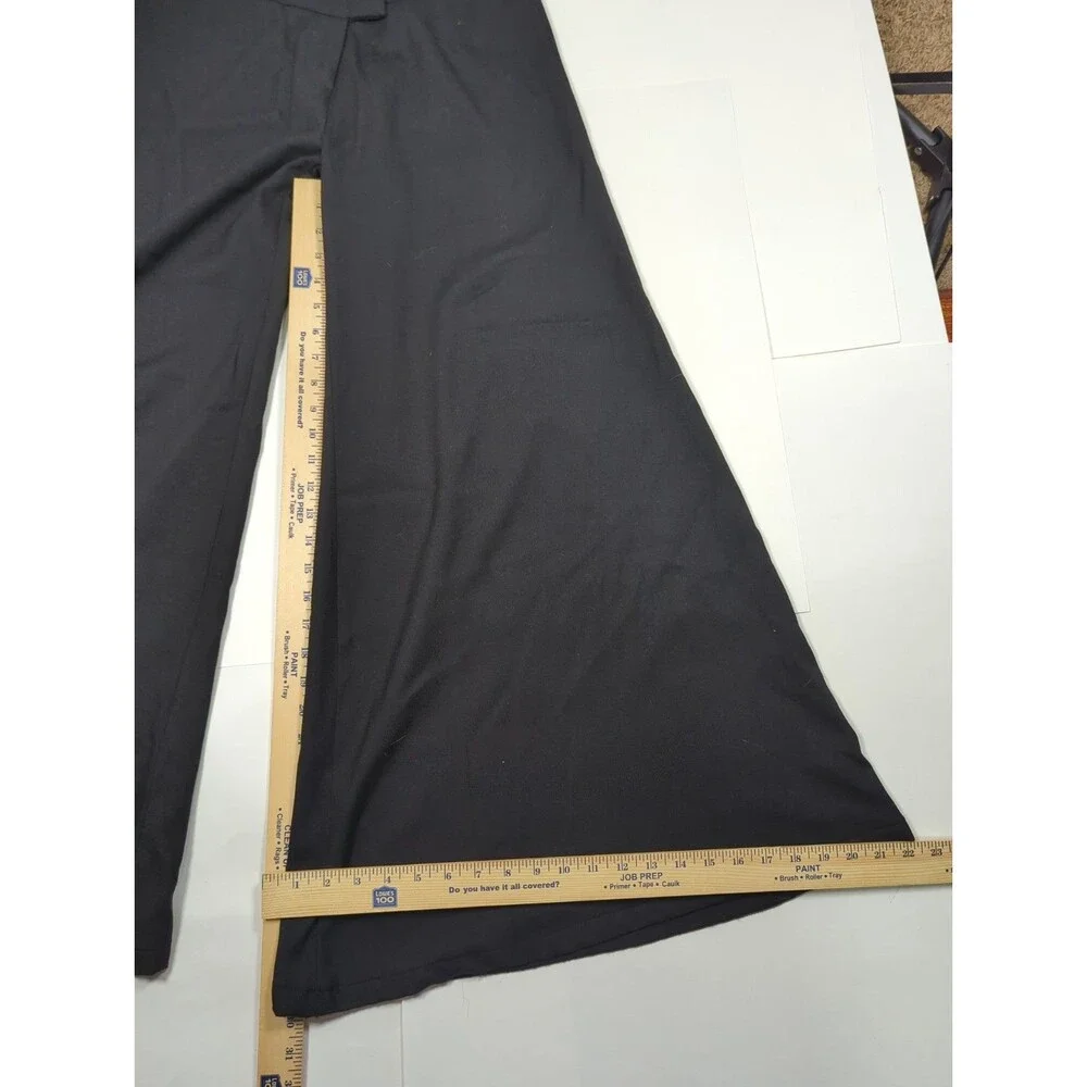 Magdalia Extra Wide Leg Flowy Soft Dress Pants. Size Small